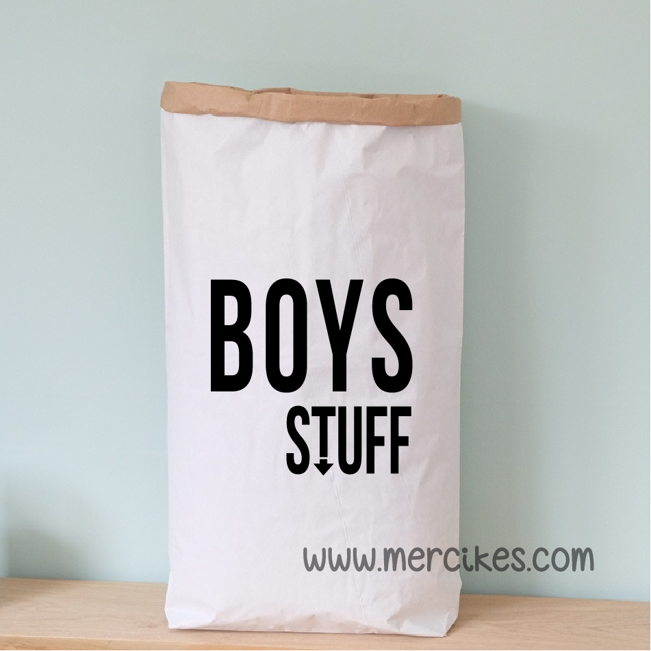 Verwacht het Aantrekkelijk zijn aantrekkelijk Lil Trendy Paper Bags/ Boys Stuff/ Mercikes.com - Mercikes