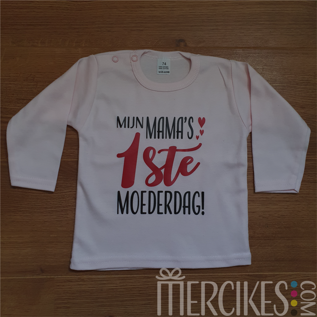 Moederdag shirt online baby