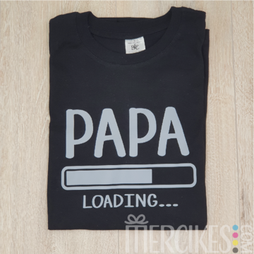 T-Shirt Nieuwe Papa Loading