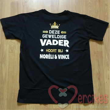 T-Shirt Deze Geweldige Vader hoort bij 